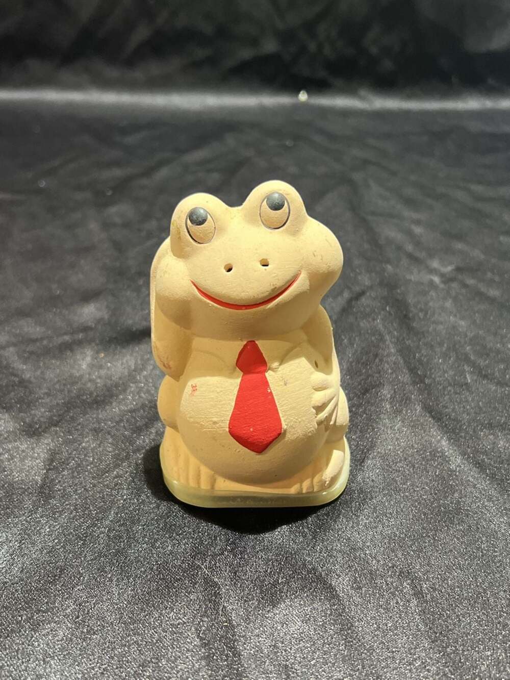Vintage 1970s Coty Sweet Earth Fragrant Frog Prince Pomander Potpourri Holder